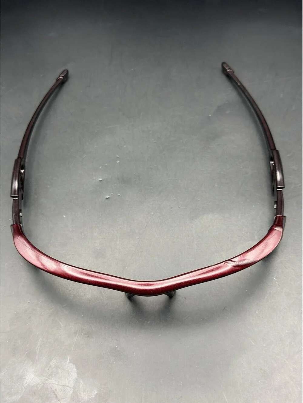 Oakley Flak Jacket Team Red/Dark Berry Frame